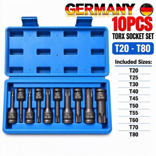 10x torx steckschlüssel satz - steckschlÜssel,