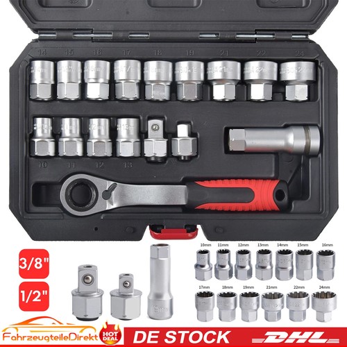 17x durchsteck steckschlüssel - 17x,
