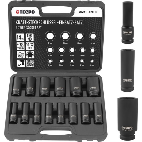 Tecpo schlagschrauber nüsse - tecpo,