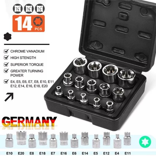 14x torx steckschlüssel satz - 14x,