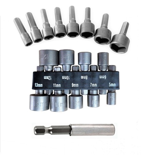Stecknuss set bit - bit, nuss